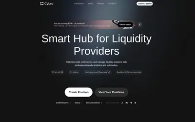 Website screenshot of CYBRO (2026-05-19)