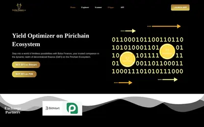 Website screenshot of Boba Finance (2026-05-20)