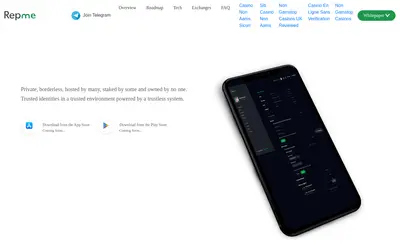 Website screenshot of Repme (2026-05-20)