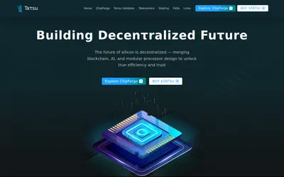 Website screenshot of Tatsu (2026-04-26)
