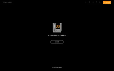 Website screenshot of ORDG (2026-05-22)