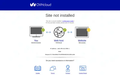 Website screenshot of DEXED (2026-04-22)