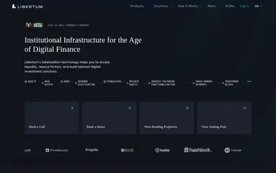 Website screenshot of Libertum (2026-04-25)