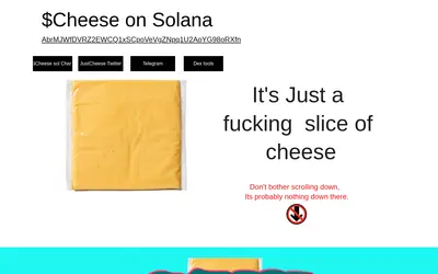 Website screenshot of Cheese (2026-05-21)