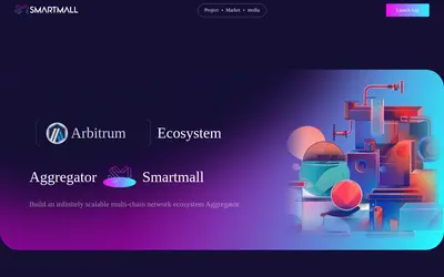 Website screenshot of Smartmall Token (2026-05-22)