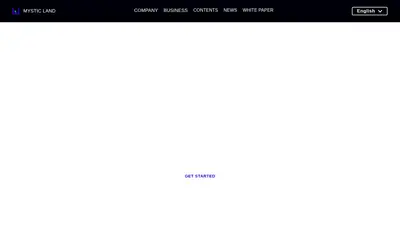 Website screenshot of Mystic Land Coin (2026-05-21)