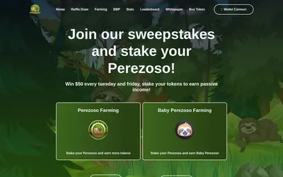 Website screenshot of Perezoso (2026-05-21)