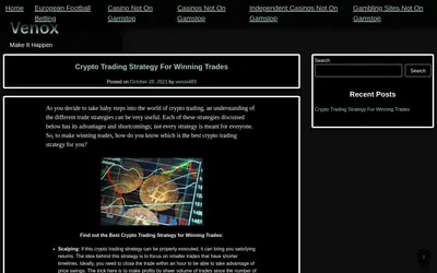 Website screenshot of Venox (2026-05-22)