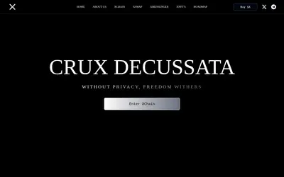 Website screenshot of CruxDecussata (2026-04-26)