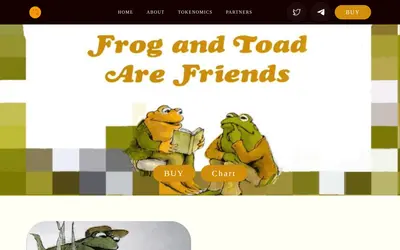 Website screenshot of Toad (SOL) (2026-05-20)