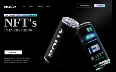 Website screenshot of Molly (2026-05-22)