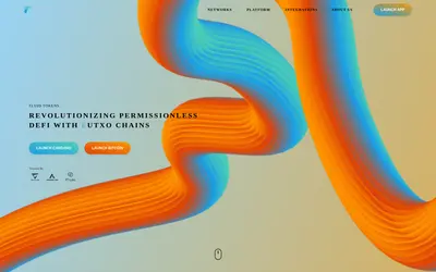 Website screenshot of FluidTokens (2026-04-25)