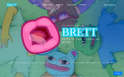 Website screenshot of Brett (2026-05-21)
