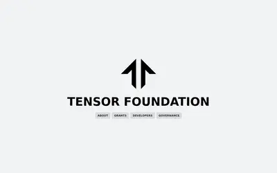 Website screenshot of Tensor (2026-04-25)