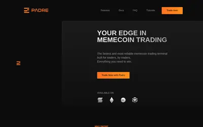Website screenshot of Padre (2026-05-21)