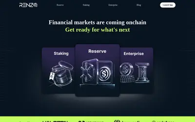 Website screenshot of Renzo (2026-05-20)