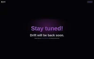 Website screenshot of Drift Staked SOL (2026-05-21)