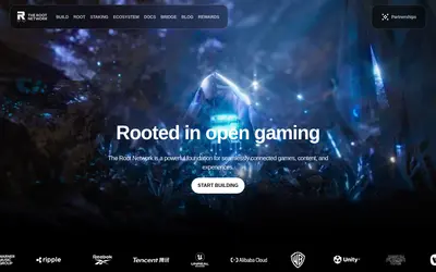 Website screenshot of The Root Network (2026-05-21)