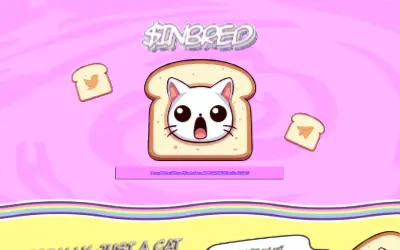Website screenshot of Inbred Cat (2026-05-26)