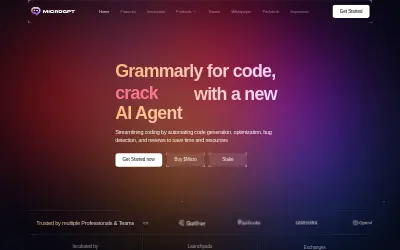 Website screenshot of Micro GPT (2026-05-26)