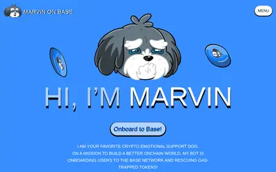 Website screenshot of Marvin (2026-05-20)
