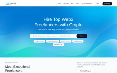 Website screenshot of CanYaCoin (2026-05-19)
