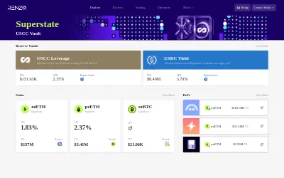 Website screenshot of Renzo Restaked SOL (2026-05-26)