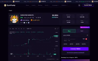 Website screenshot of Suncat (2026-05-26)