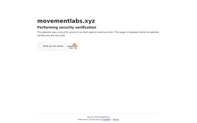 Website screenshot of Movement (2026-05-19)