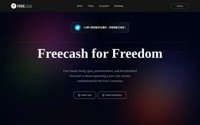 Website screenshot of Freecash (2026-05-22)