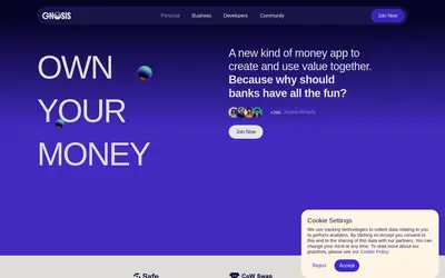 Website screenshot of Gnosis xDai Bridged WBTC (Gnosis Chain) (2026-04-26)
