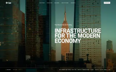 Website screenshot of Wrapped SEI (2026-05-26)