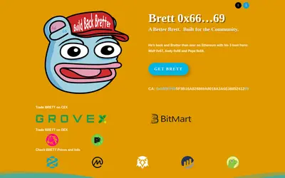 Website screenshot of Bretter Brett (2026-05-21)