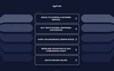 Website screenshot of AGRI FUTURE TOKEN (2026-04-20)