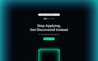 Website screenshot of Bondex (2026-05-19)