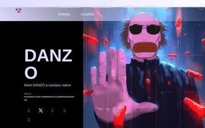 Website screenshot of Danzo (2026-04-25)