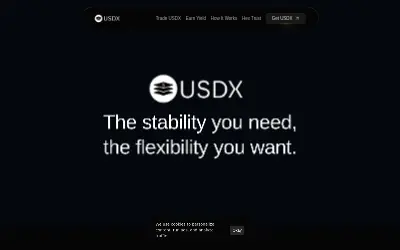 Website screenshot of Hex Trust USD (2026-05-26)