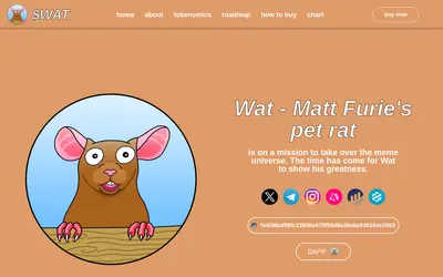 Website screenshot of Wat (2026-05-22)