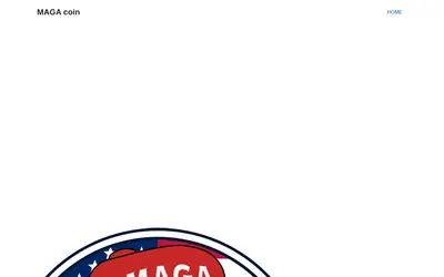 Website screenshot of MAGA Trump (2026-05-22)