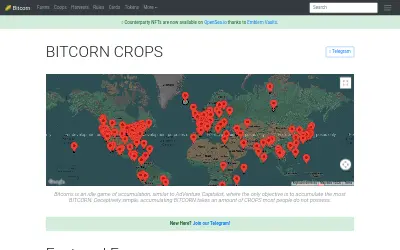 Website screenshot of Crops (2026-05-23)