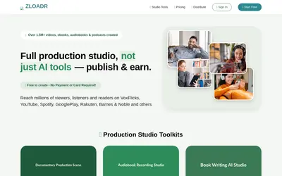 Website screenshot of Zloadr (2026-04-25)