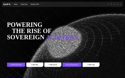 Website screenshot of CARV (2026-05-26)