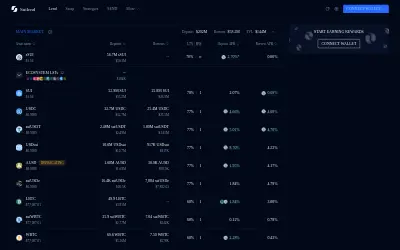 Website screenshot of Suilend (2026-05-26)