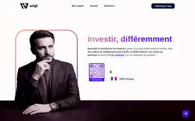 Website screenshot of Wigl (2026-04-26)