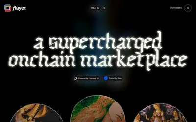 Website screenshot of Flayer (2026-05-19)