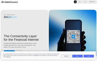 Website screenshot of Connect Token (2026-05-21)