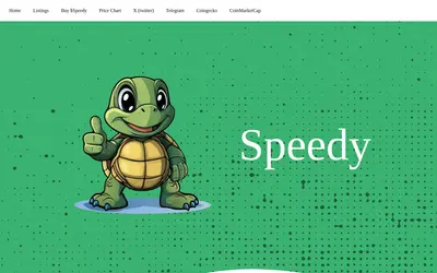 Website screenshot of Speedy (2026-05-22)