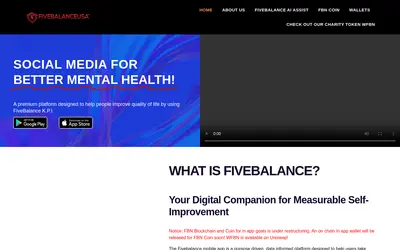 Website screenshot of Fivebalance (2026-05-22)