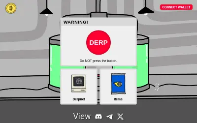 Website screenshot of Derp (2026-06-01)