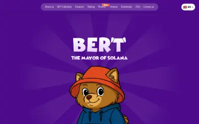 Website screenshot of Bertram The Pomeranian (2026-06-02)